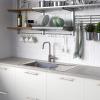 image30 Pack 738 inch Cabinet Pulls Brushed Nickel Stainless Steel Kitchen Cupboard Handles Cabinet Handles 5 inch 128mm Hole CenterSatin Nickel
