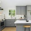 imageRavinte 1 Pack Stainless Steel 845 Inch Cabinet Pulls Brushed Nickel Kitchen Cabinet Handles Square Kitchen Hardware for Cabinet Come with Screwdriver30