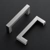 imageRavinte 1 Pack Stainless Steel 845 Inch Cabinet Pulls Brushed Nickel Kitchen Cabinet Handles Square Kitchen Hardware for Cabinet Come with Screwdriver1