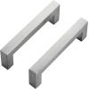 imageRavinte 1 Pack Stainless Steel 845 Inch Cabinet Pulls Brushed Nickel Kitchen Cabinet Handles Square Kitchen Hardware for Cabinet Come with Screwdriver10