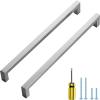 imageRavinte 1 Pack Stainless Steel 845 Inch Cabinet Pulls Brushed Nickel Kitchen Cabinet Handles Square Kitchen Hardware for Cabinet Come with Screwdriver20