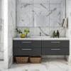imageRavinte 1 Pack Stainless Steel 845 Inch Cabinet Pulls Brushed Nickel Kitchen Cabinet Handles Square Kitchen Hardware for Cabinet Come with Screwdriver15