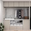 imageRavinte 1 Pack Stainless Steel 845 Inch Cabinet Pulls Brushed Nickel Kitchen Cabinet Handles Square Kitchen Hardware for Cabinet Come with Screwdriver3