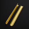 imageRavinte 15 Pack Finger Pulls for Cabinets 76mm3in Hole Center Tab Cabinet Handle Gold Finger Edge Pulls Concealed Handles for Kitchen Drawer Finger Cabinet Pulls 102mm402in Length10