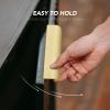 imageRavinte 15 Pack Finger Pulls for Cabinets 76mm3in Hole Center Tab Cabinet Handle Gold Finger Edge Pulls Concealed Handles for Kitchen Drawer Finger Cabinet Pulls 102mm402in Length30