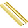 imageRavinte 15 Pack Finger Pulls for Cabinets 76mm3in Hole Center Tab Cabinet Handle Gold Finger Edge Pulls Concealed Handles for Kitchen Drawer Finger Cabinet Pulls 102mm402in Length3