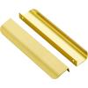 imageRavinte 15 Pack Finger Pulls for Cabinets 76mm3in Hole Center Tab Cabinet Handle Gold Finger Edge Pulls Concealed Handles for Kitchen Drawer Finger Cabinet Pulls 102mm402in Length10