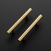 imageRavinte 25 Pack 5 Cabinet Pulls Brushed Nickel Stainless Steel Kitchen Drawer Pulls Cabinet Handles 3quot Hole CenterBrushed Brass