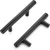 imageRavinte 30 Pack 5 Cabinet Pulls Brushed Nickel Stainless Steel Kitchen Drawer Pulls Cabinet Handles 3quot Hole CenterBlack