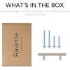 imageRavinte 30 Pack 5 Cabinet Pulls Brushed Nickel Stainless Steel Kitchen Drawer Pulls Cabinet Handles 3quot Hole CenterSatin Nickel