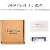 imageRavinte 30 Pack 5 Inch Kitchen Square Cabinet Handles Matte Black Pulls Drawer Hardware for Cabinets CupboardBlack