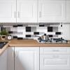 imageRavinte 30 Pack 5 Inch Kitchen Square Cabinet Handles Matte Black Pulls Drawer Hardware for Cabinets CupboardBrushed Nickel
