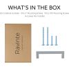 imageRavinte 30 Pack 5 Inch Kitchen Square Cabinet Handles Matte Black Pulls Drawer Hardware for Cabinets CupboardGray