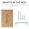 imageRavinte 30 Pack 5 Inch Kitchen Square Cabinet Handles Matte Black Pulls Drawer Hardware for Cabinets CupboardGreen
