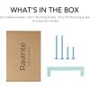 imageRavinte 30 Pack 5 Inch Kitchen Square Cabinet Handles Matte Black Pulls Drawer Hardware for Cabinets CupboardGreen