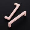 imageRavinte 30 Pack 5 Inch Kitchen Square Cabinet Handles Matte Black Pulls Drawer Hardware for Cabinets CupboardPink