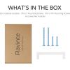 imageRavinte 30 Pack 5 Inch Kitchen Square Cabinet Handles Matte Black Pulls Drawer Hardware for Cabinets CupboardWhite