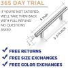 imageRavinte 30 Pack 6 Cabinet Pulls Brushed Nickel Stainless Steel Kitchen Cupboard Handles Cabinet Handles 6Length 375 Hole CenterSatin Nickel