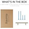 imageRavinte 30 Pack 6 Cabinet Pulls Brushed Nickel Stainless Steel Kitchen Cupboard Handles Cabinet Handles 6Length 375 Hole CenterSatin Nickel