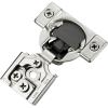 imageRavinte 50 Pack 25 Pairs 12 inch Overlay Soft Close Hinges for Kitchen Cabinet Hinges Satin Nickel Hidden Hinges Stainless Steel Concealed Hinge self Closing50