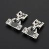 imageRavinte 50 Pack 25 Pairs 12 inch Overlay Soft Close Hinges for Kitchen Cabinet Hinges Satin Nickel Hidden Hinges Stainless Steel Concealed Hinge self Closing20