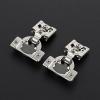 imageRavinte 50 Pack 25 Pairs 12 inch Overlay Soft Close Hinges for Kitchen Cabinet Hinges Satin Nickel Hidden Hinges Stainless Steel Concealed Hinge self Closing20