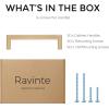imageRavinte Cabinet Handles Solid Slim Champagne Bronze 10 Pack 3 Inch Hole Center Square Bar Drawer Handles Kitchen Cabinet Pulls Drawer Handles Kitchen Cabinet Hardware Kitchen Handles30