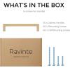 imageRavinte Cabinet Handles Solid Slim Champagne Bronze 10 Pack 3 Inch Hole Center Square Bar Drawer Handles Kitchen Cabinet Pulls Drawer Handles Kitchen Cabinet Hardware Kitchen Handles30