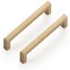 imageRavinte Cabinet Handles Solid Slim Champagne Bronze 10 Pack 3 Inch Hole Center Square Bar Drawer Handles Kitchen Cabinet Pulls Drawer Handles Kitchen Cabinet Hardware Kitchen Handles20