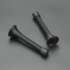 imageRavinte Door Stoppers 12 Pack Spring Door Stops with Rubber Bumper Satin Nickel Door Stoppers for Bottom of DoorBlack