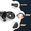 imageRavinte Door Stoppers 12 Pack Spring Door Stops with Rubber Bumper Satin Nickel Door Stoppers for Bottom of DoorBlack