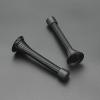 imageRavinte Door Stoppers 12 Pack Spring Door Stops with Rubber Bumper Satin Nickel Door Stoppers for Bottom of DoorBlack