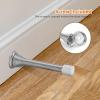 imageRavinte Door Stoppers 12 Pack Spring Door Stops with Rubber Bumper Satin Nickel Door Stoppers for Bottom of DoorSatin Nickel