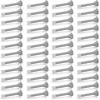 imageRavinte Door Stoppers 12 Pack Spring Door Stops with Rubber Bumper Satin Nickel Door Stoppers for Bottom of DoorSatin Nickel