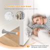 imageRavinte Door Stoppers 12 Pack Spring Door Stops with Rubber Bumper Satin Nickel Door Stoppers for Bottom of DoorSatin Nickel