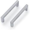 imageRavinte 30 Pack 5 Inch Kitchen Square Cabinet Handles Matte Black Pulls Drawer Hardware for Cabinets CupboardGray