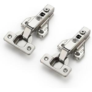 imageRavinte 1 Pair 2 Packs Full Overlay Cabinet Door Hinges105 Degree Adjustable Concealed Kitchen Cabinet Hinges Soft Close for Face Frame Cabinet50