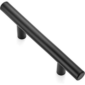 imageRavinte 30 Pack 5 Cabinet Pulls Brushed Nickel Stainless Steel Kitchen Drawer Pulls Cabinet Handles 3quot Hole CenterBlack