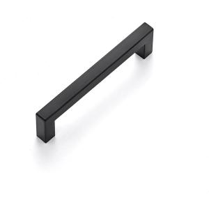 imageRavinte 30 Pack 5 Inch Kitchen Square Cabinet Handles Matte Black Pulls Drawer Hardware for Cabinets CupboardBlack