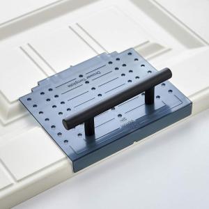 imageRavinte Cabinet Door ampamp Drawer Hardware Installation Template Kit Include Drill Bit Mounting Template for Cabinet Knob Cabinet PullsAlign Sizes 3  375  5