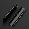 imageRavinte 10 Pack Finger Pulls for Cabinets 224mm881quot Hole Center Tab Cabinet Handle Matte Black Finger Edge Pulls Concealed Handles for Kitchen Drawer Finger Cabinet Pulls 300mm1181quot Length5