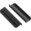 imageRavinte 10 Pack Finger Pulls for Cabinets 224mm881quot Hole Center Tab Cabinet Handle Matte Black Finger Edge Pulls Concealed Handles for Kitchen Drawer Finger Cabinet Pulls 300mm1181quot Length5