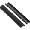 imageRavinte 10 Pack Finger Pulls for Cabinets 224mm881quot Hole Center Tab Cabinet Handle Matte Black Finger Edge Pulls Concealed Handles for Kitchen Drawer Finger Cabinet Pulls 300mm1181quot Length5
