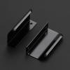 imageRavinte 10 Pack Finger Pulls for Cabinets 224mm881quot Hole Center Tab Cabinet Handle Matte Black Finger Edge Pulls Concealed Handles for Kitchen Drawer Finger Cabinet Pulls 300mm1181quot Length5