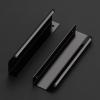 imageRavinte 10 Pack Finger Pulls for Cabinets 224mm881quot Hole Center Tab Cabinet Handle Matte Black Finger Edge Pulls Concealed Handles for Kitchen Drawer Finger Cabinet Pulls 300mm1181quot Length20