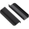 imageRavinte 10 Pack Finger Pulls for Cabinets 224mm881quot Hole Center Tab Cabinet Handle Matte Black Finger Edge Pulls Concealed Handles for Kitchen Drawer Finger Cabinet Pulls 300mm1181quot Length5