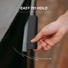 imageRavinte 10 Pack Finger Pulls for Cabinets 224mm881quot Hole Center Tab Cabinet Handle Matte Black Finger Edge Pulls Concealed Handles for Kitchen Drawer Finger Cabinet Pulls 300mm1181quot Length10