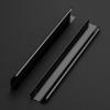 imageRavinte 10 Pack Finger Pulls for Cabinets 224mm881quot Hole Center Tab Cabinet Handle Matte Black Finger Edge Pulls Concealed Handles for Kitchen Drawer Finger Cabinet Pulls 300mm1181quot Length5