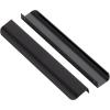 imageRavinte 10 Pack Finger Pulls for Cabinets 224mm881quot Hole Center Tab Cabinet Handle Matte Black Finger Edge Pulls Concealed Handles for Kitchen Drawer Finger Cabinet Pulls 300mm1181quot Length5