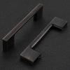 imageRavinte 10 Pack Wide Foot Cabinet Pulls 3 Inch Polished Chrome Cabinet Handles Kitchen Hardware for Cabinet Polished Chrome Drawer Pulls Come with ScrewdriverOil Rubbed Bronze